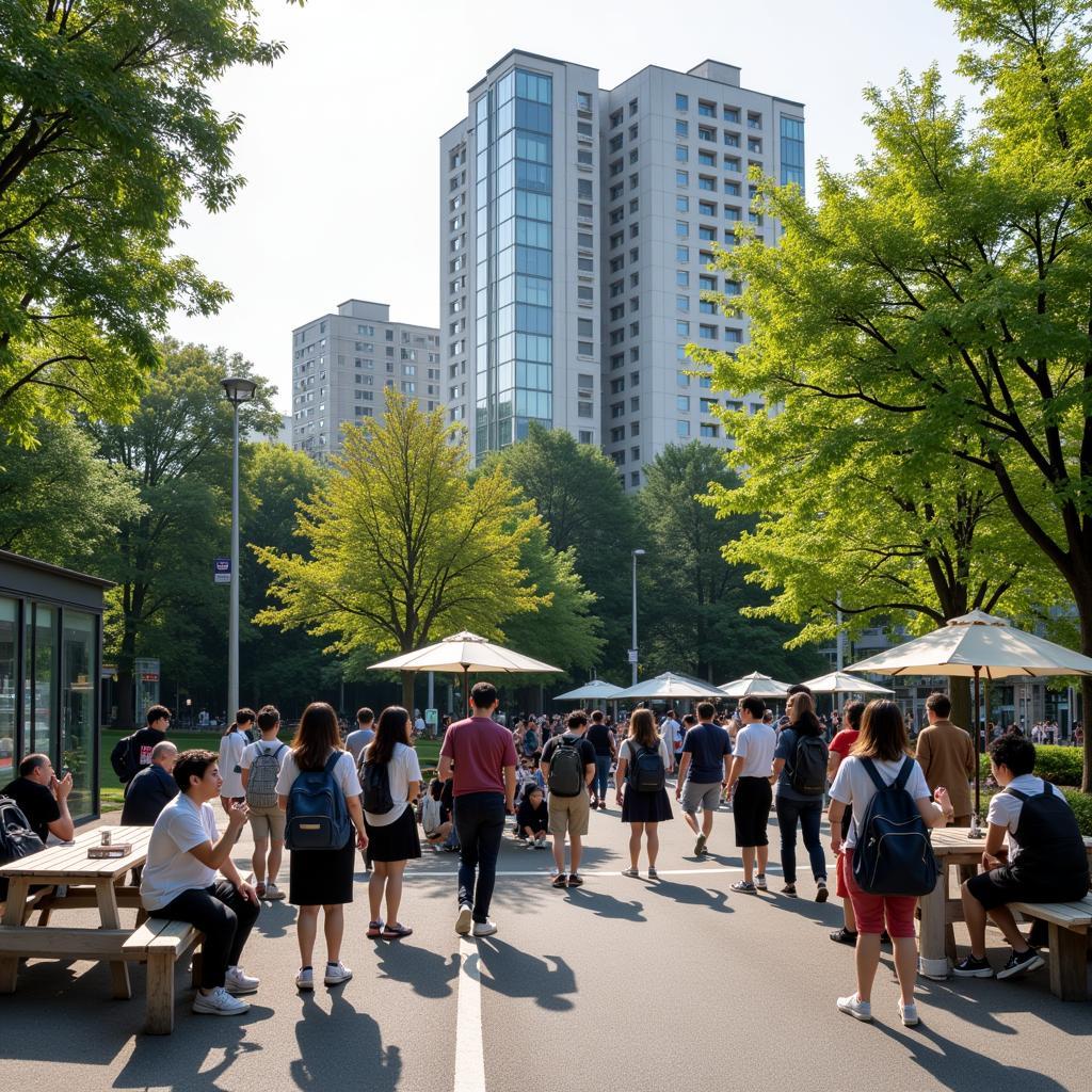 Student Life Near Meiji University