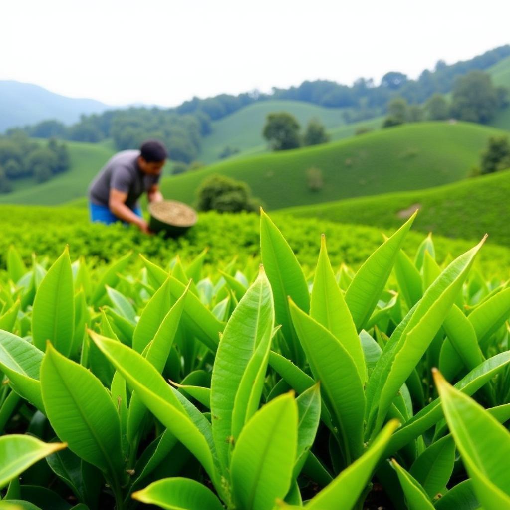 Munnar Tea Plantations near Green View Homestay