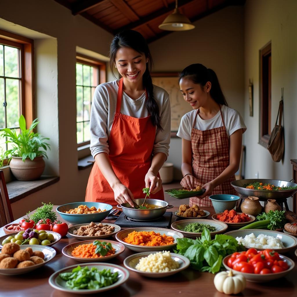 Myanmar Homestay Cooking Class Bagan