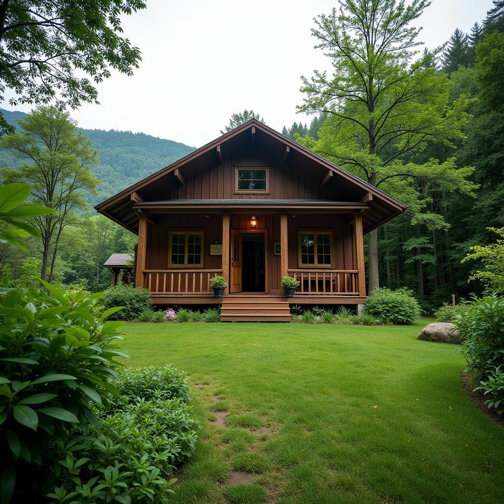 Homestay exterior near Nagarhole Forest