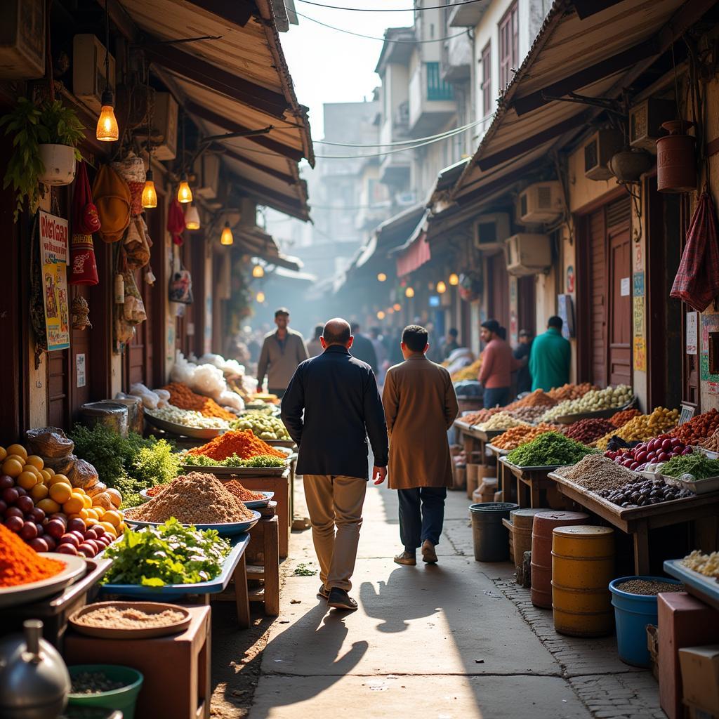 Exploring the Local Market Near a Nizamuddin Homestay