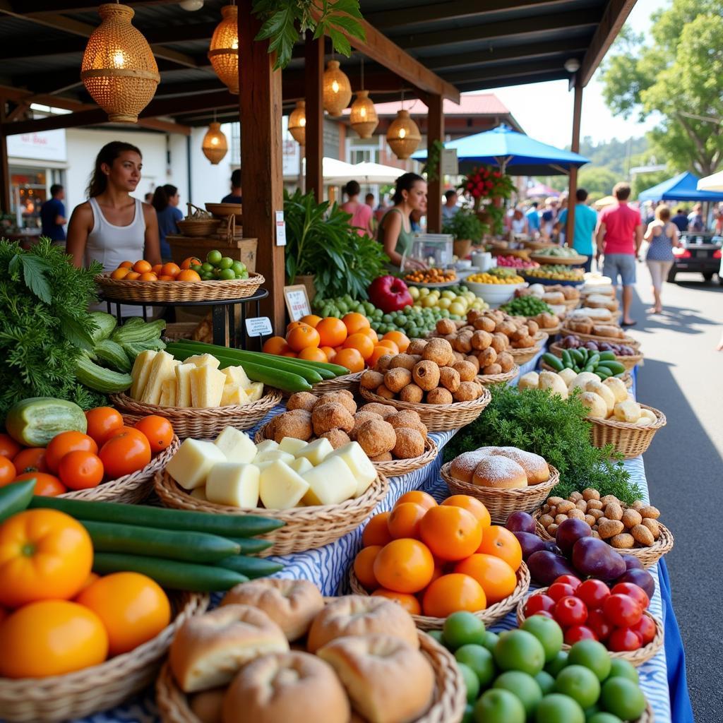 Fresh Produce at Noosa Farmers Market