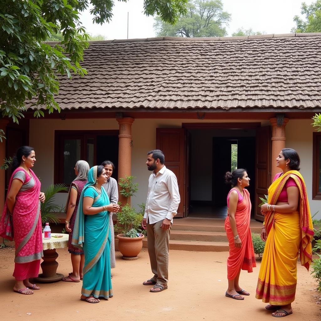 Odisha Village Homestay Scene