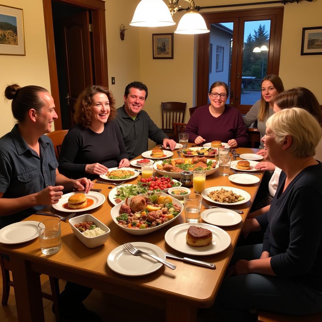 Pulga Homestay: Sharing a Meal with a Local Family