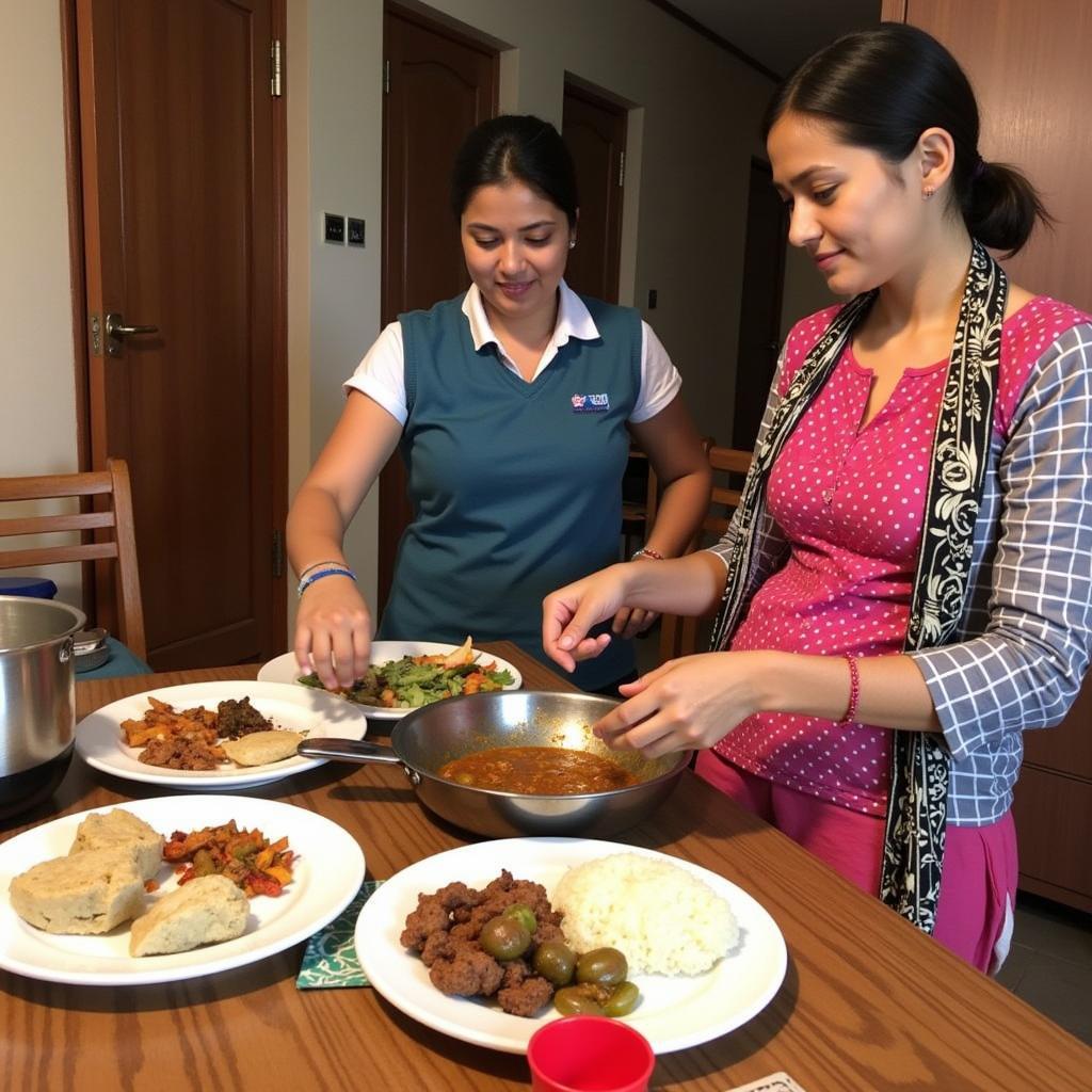 Cooking class in a Puri homestay