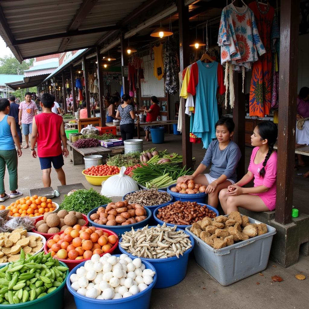 Raja Ampat Local Market for Budget Travelers