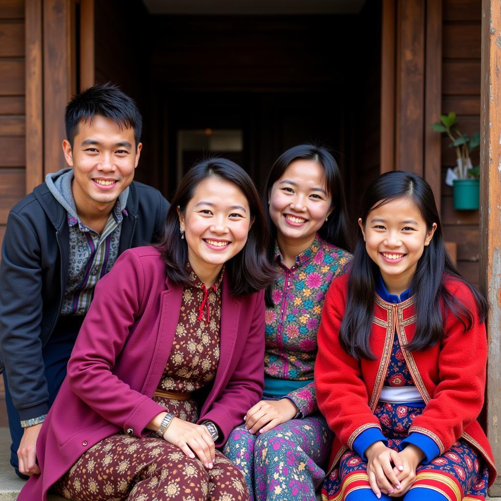 Local Family in a Sapa Homestay