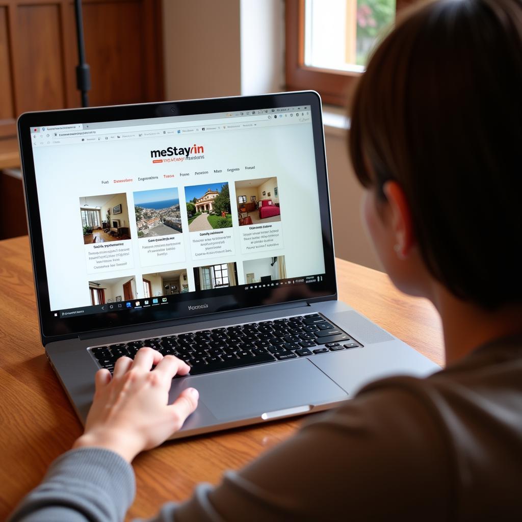 Searching for a Spanish homestay online