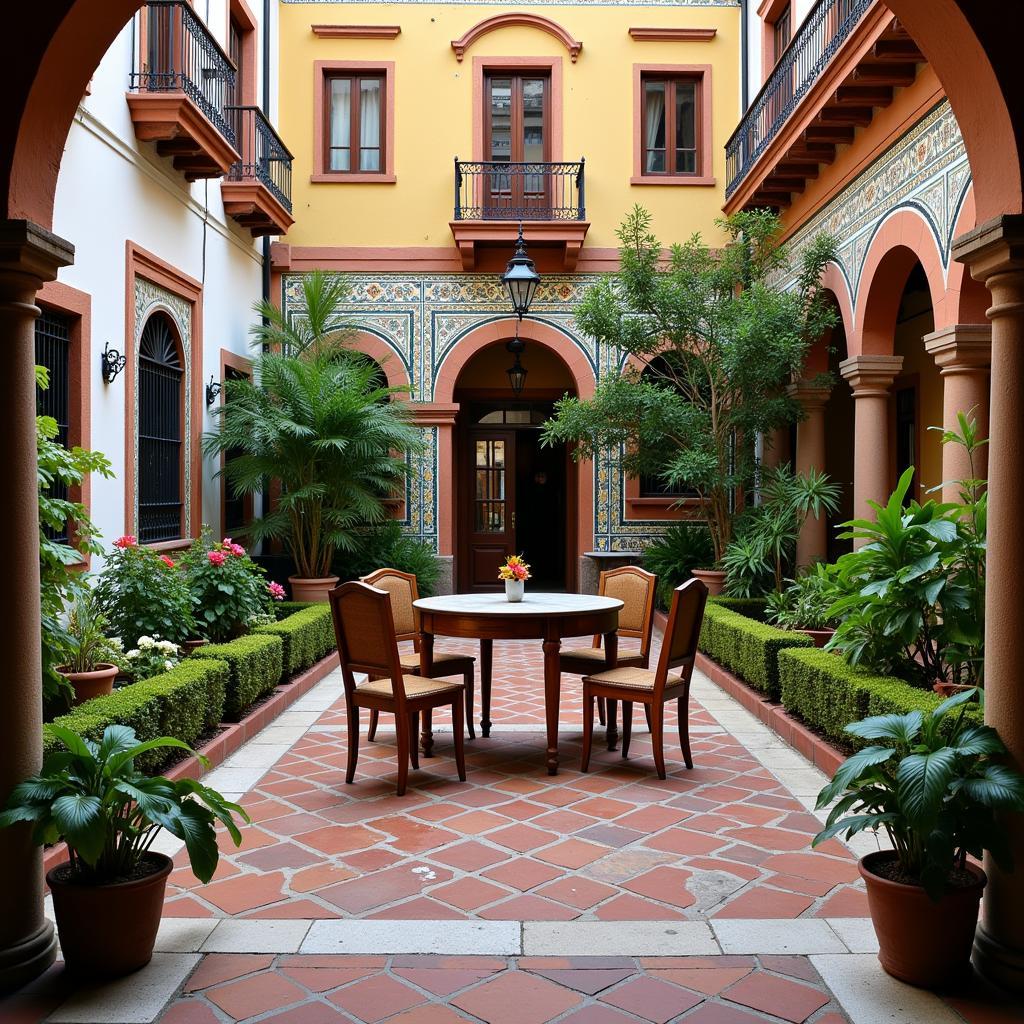 Charming Seville Courtyard Homestay