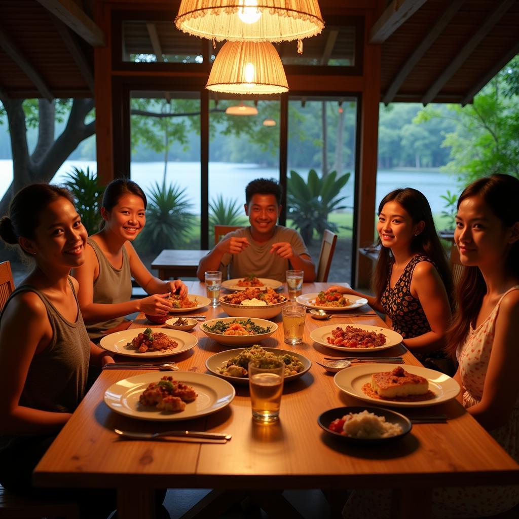 Siargao Homestay Family Dinner