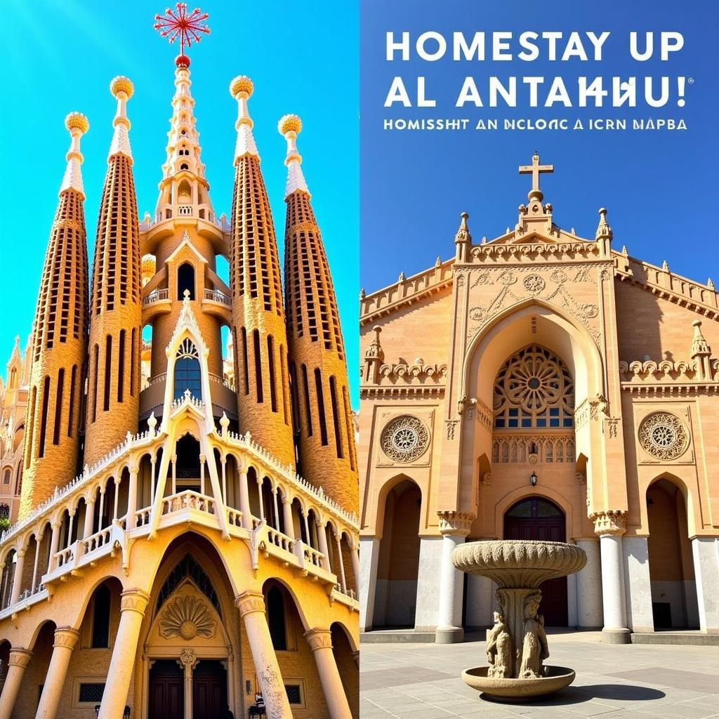 Exploring Spanish Architecture during a Homestay