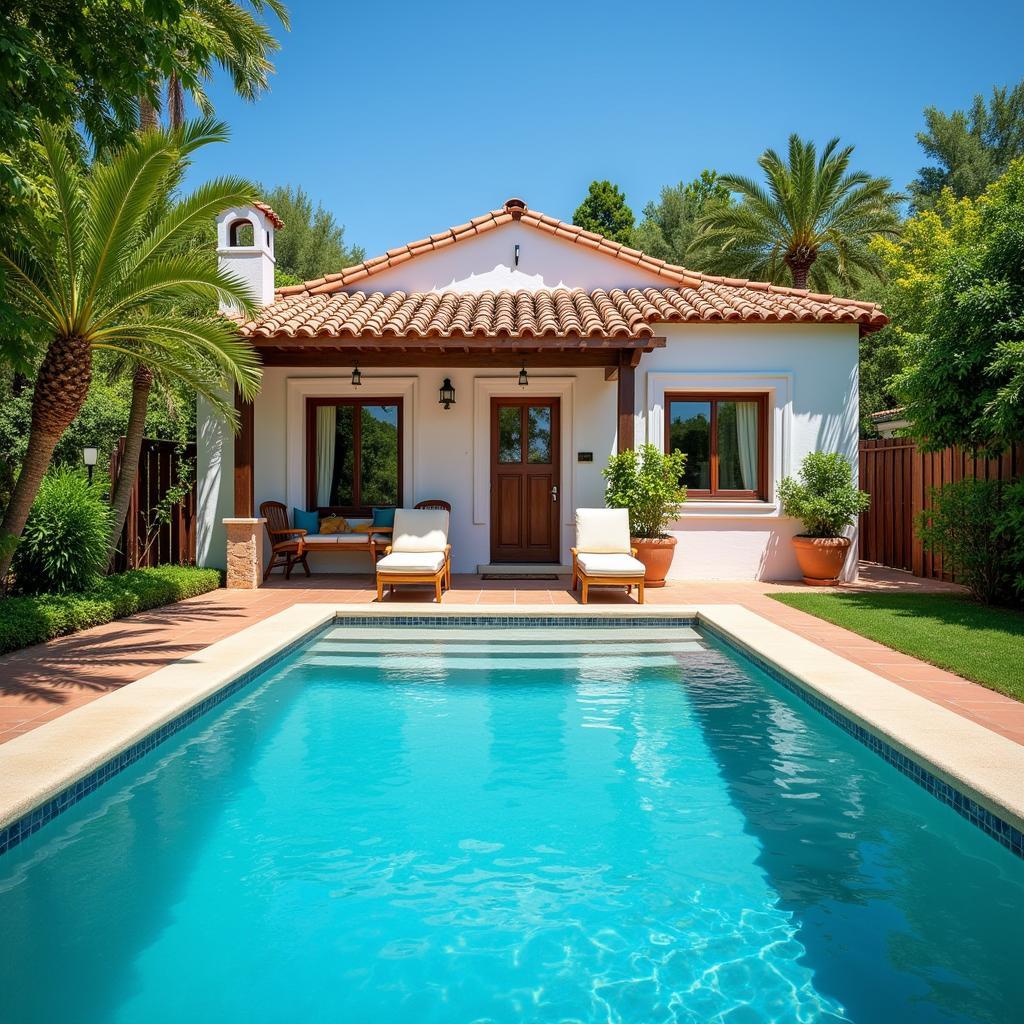 Spanish Bungalow Homestay with Private Pool