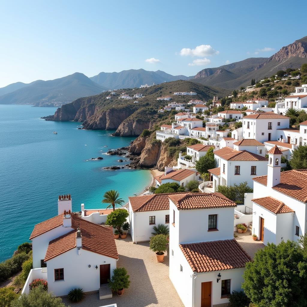 Picturesque Spanish Coastal Village