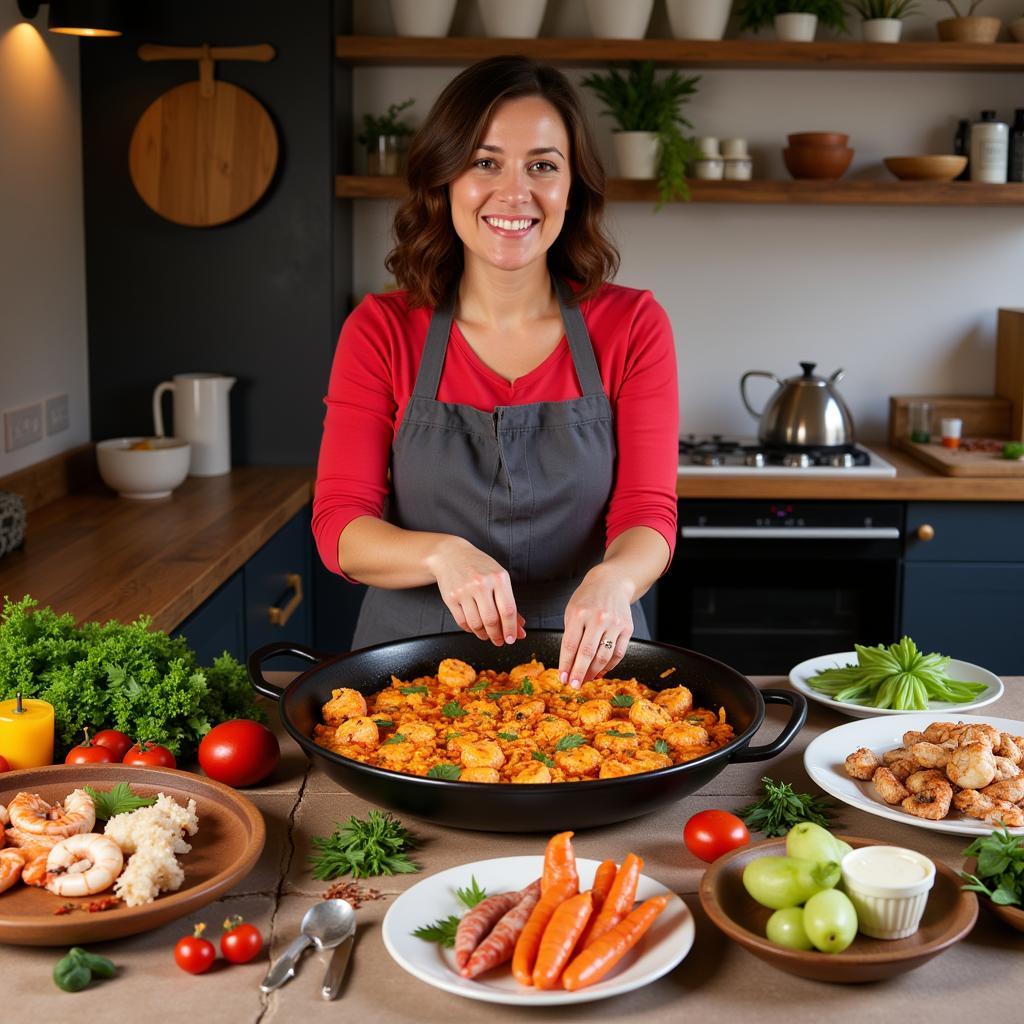 Spanish Cooking Class at Ester's Homestay