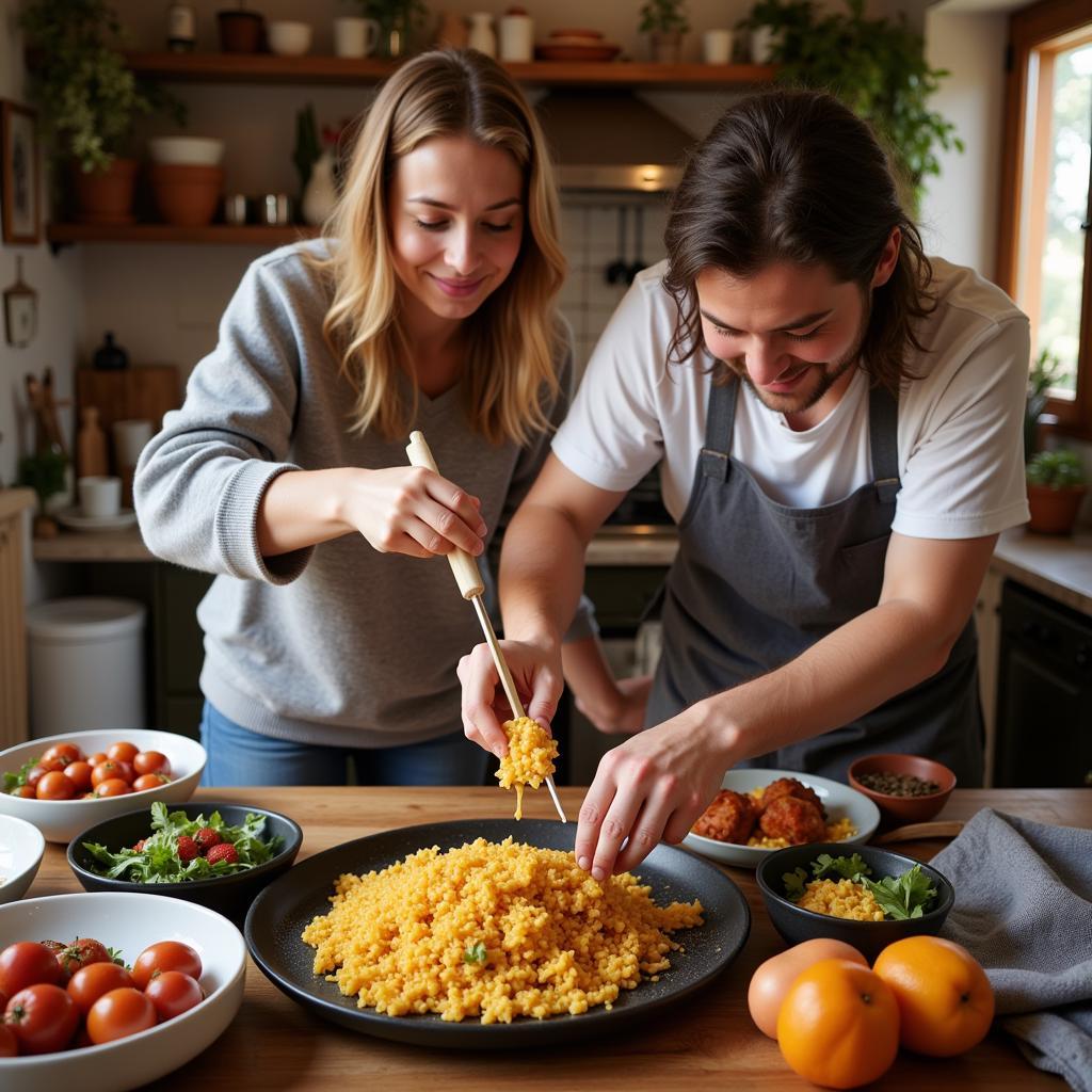 Spanish Cooking Class in a Homestay