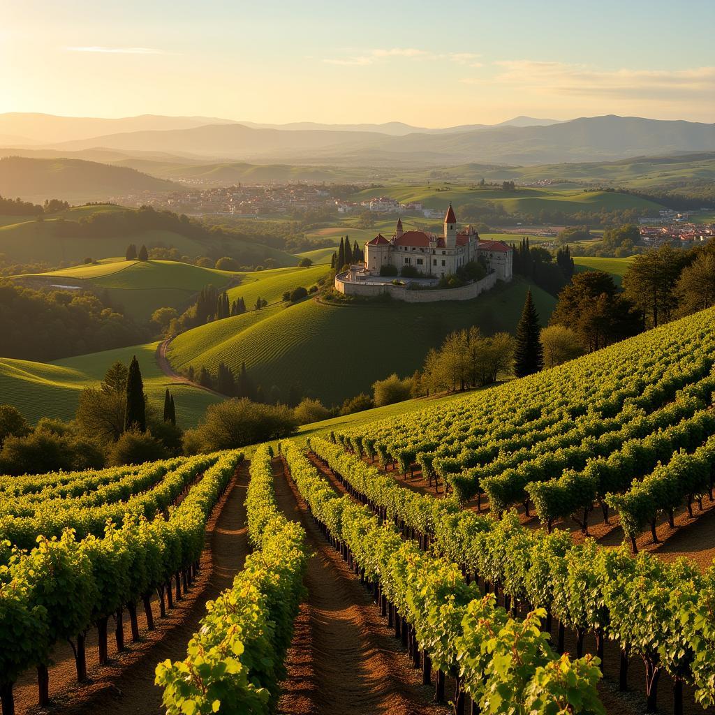 Picturesque Spanish Countryside