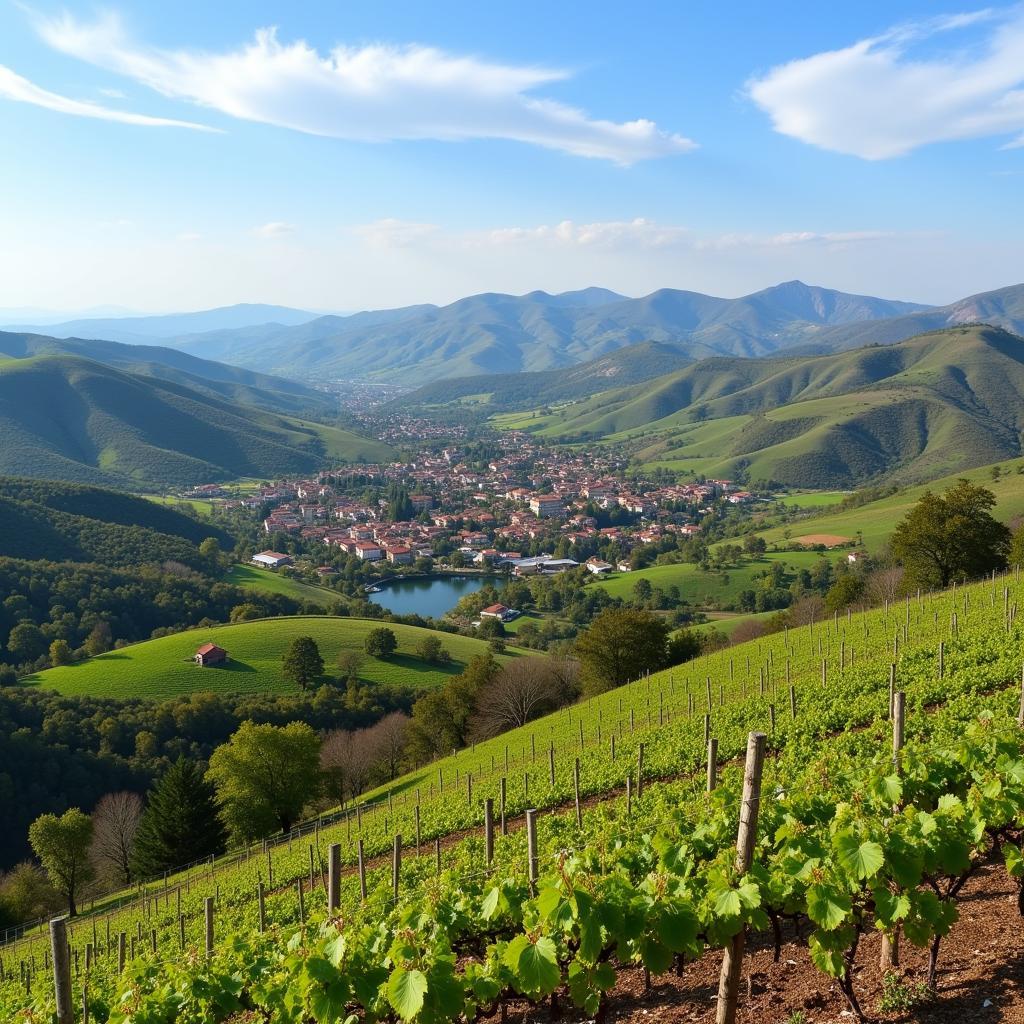 Scenic View of the Spanish Countryside