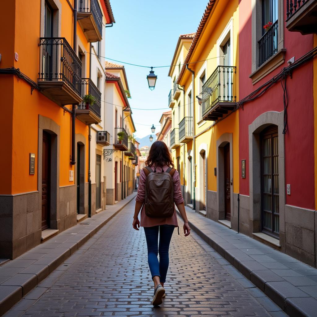 Exploring a Spanish City from Your Homestay