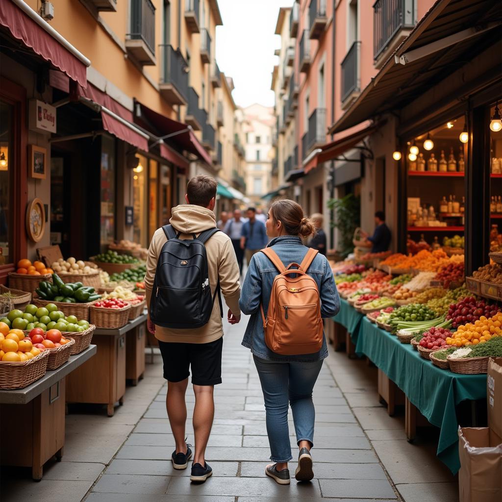 Spanish Homestay Local Market Experience