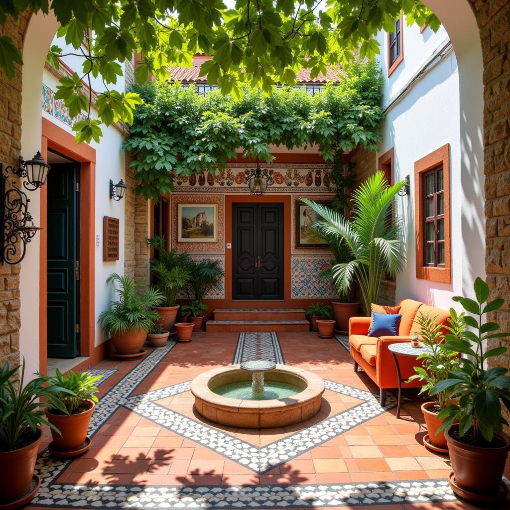 Spanish-inspired homestay near A Famosa, Melaka, offering a unique cultural experience