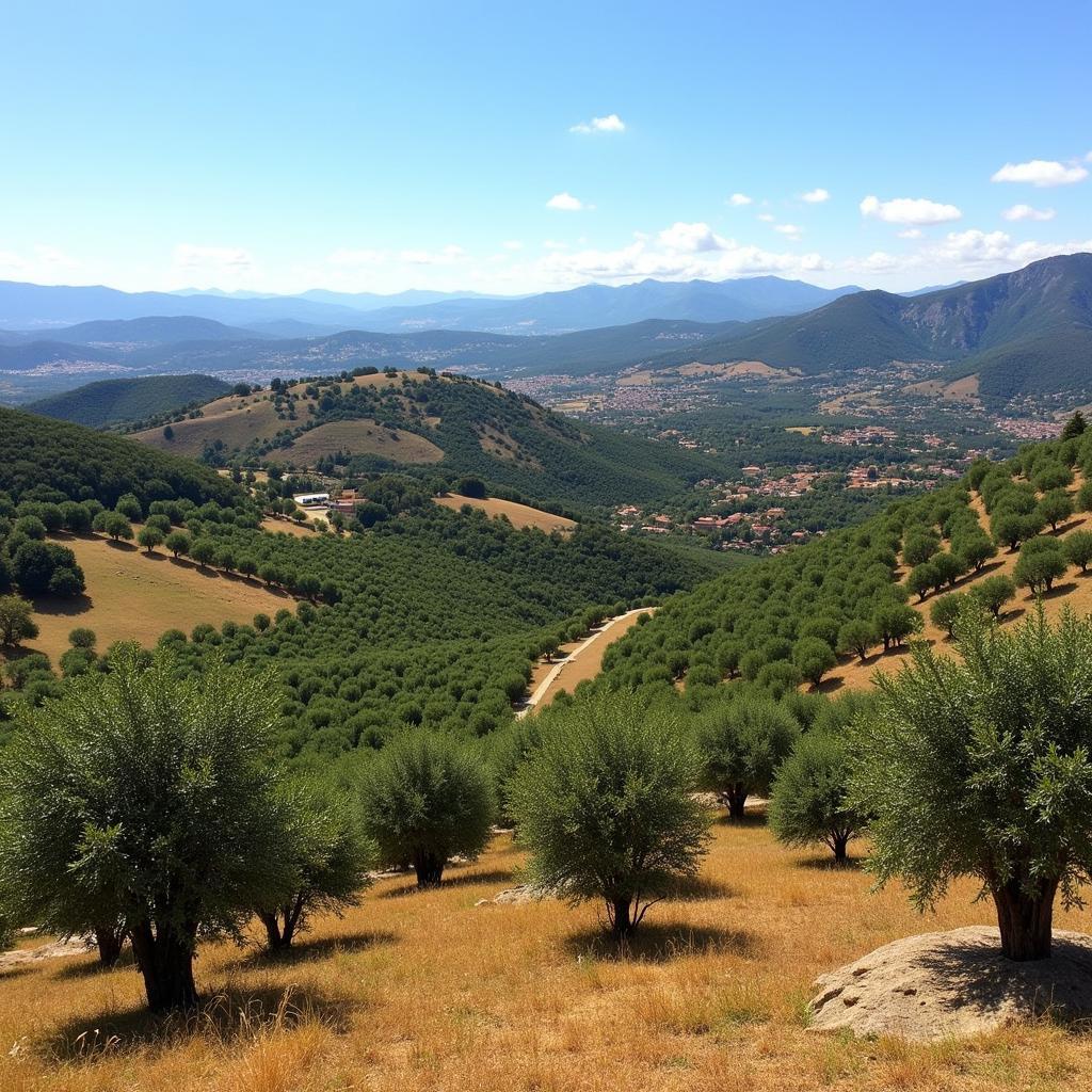 Picturesque Spanish Countryside