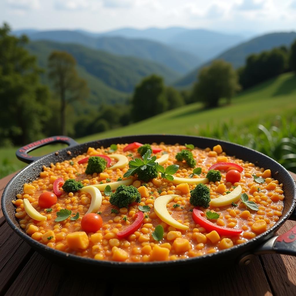 Spanish Paella in Coorg