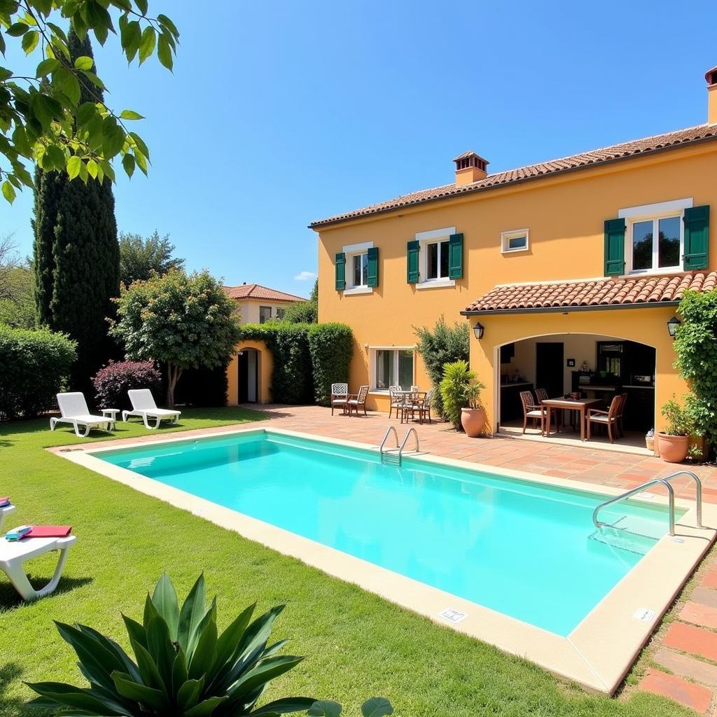 Spacious Spanish Villa Ideal for Large Group Homestays