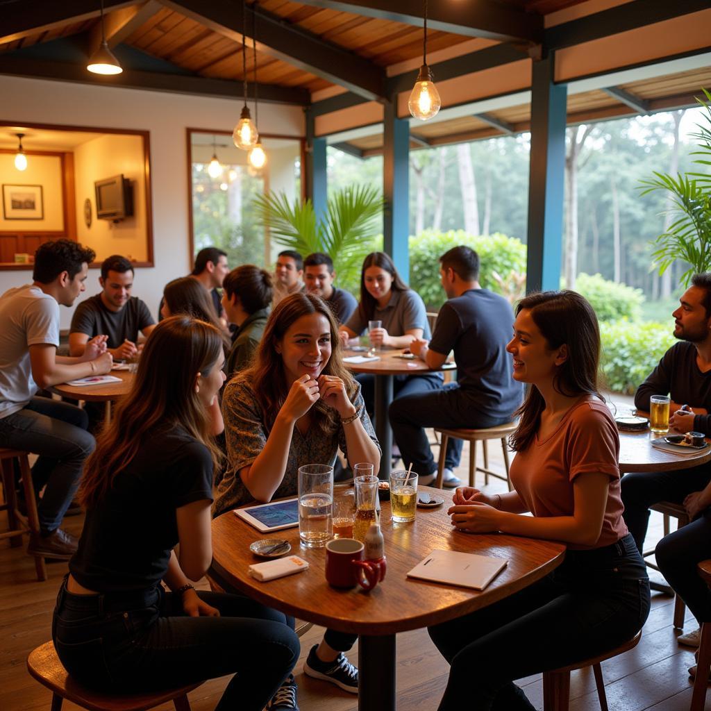 Sri Lanka Hostel Common Area Socializing