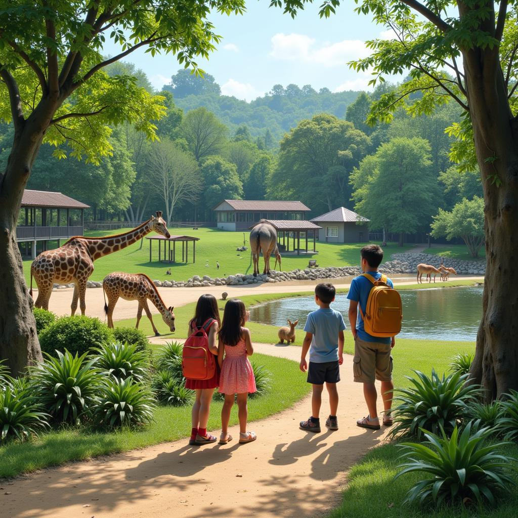 Taiping Zoo Wildlife Encounter During Homestay Trip