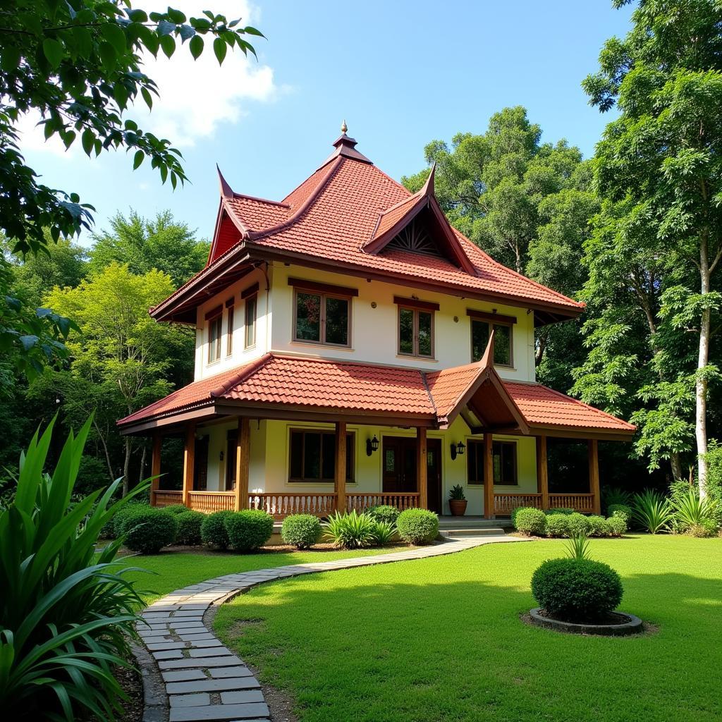 Traditional Malaysian House Homestay in Tanjung Piai