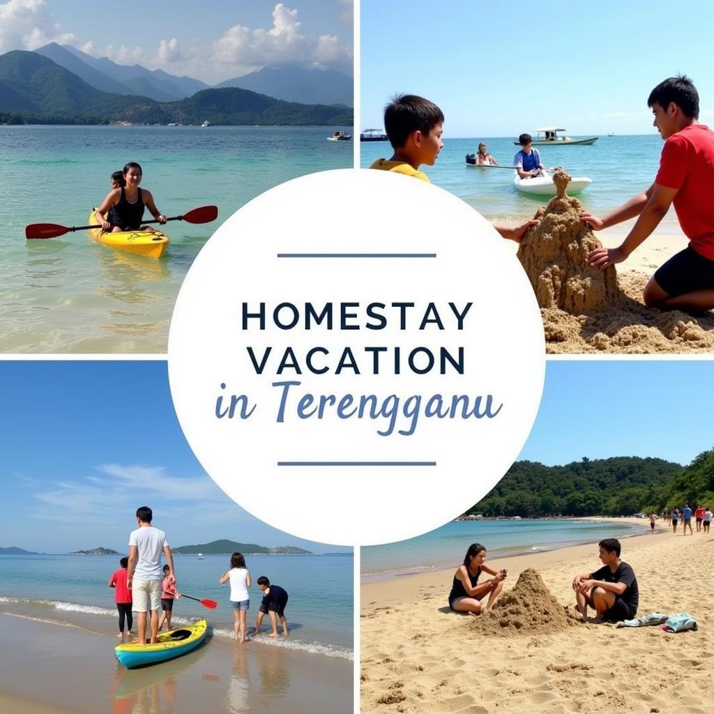 Terengganu beach activities for homestay guests