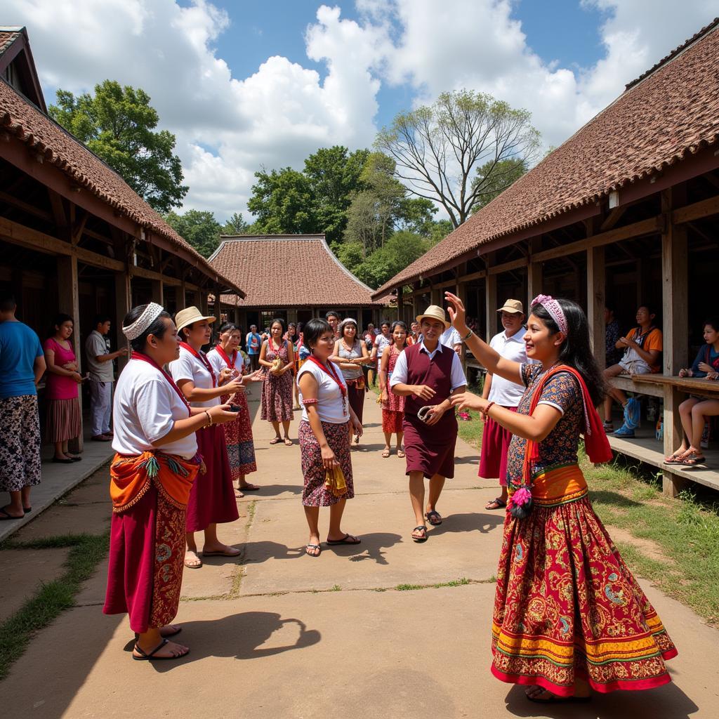 Exploring the vibrant culture of Terengganu at a local village