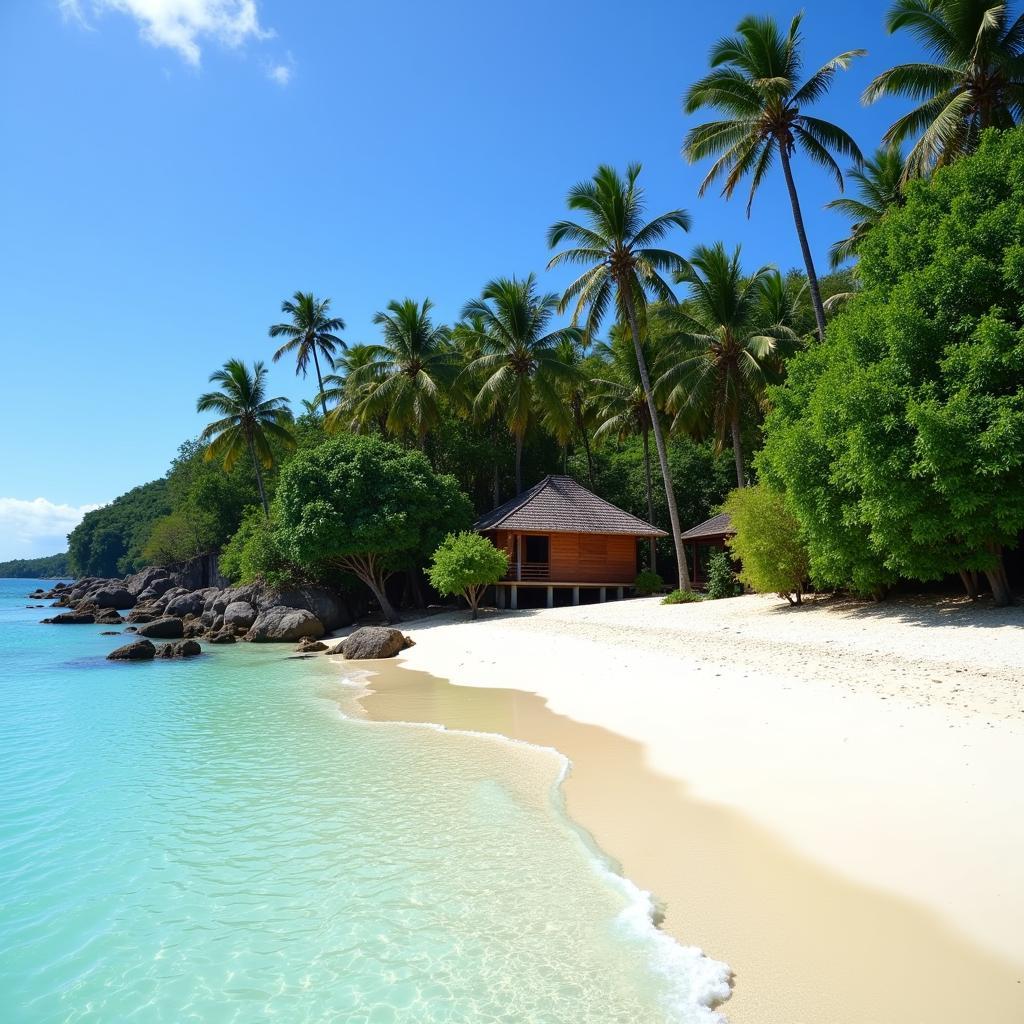 Tioman Island Beach Near Homestay