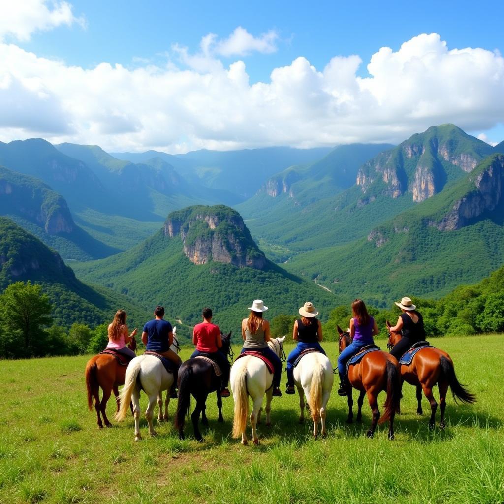 Horseback Riding through the Vinales Valley Mogotes