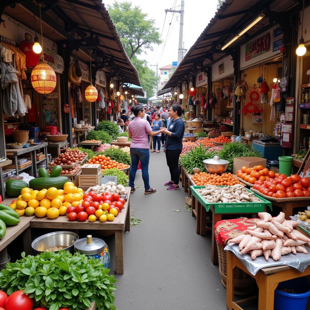 Exploring a Local Market in Vung Tau