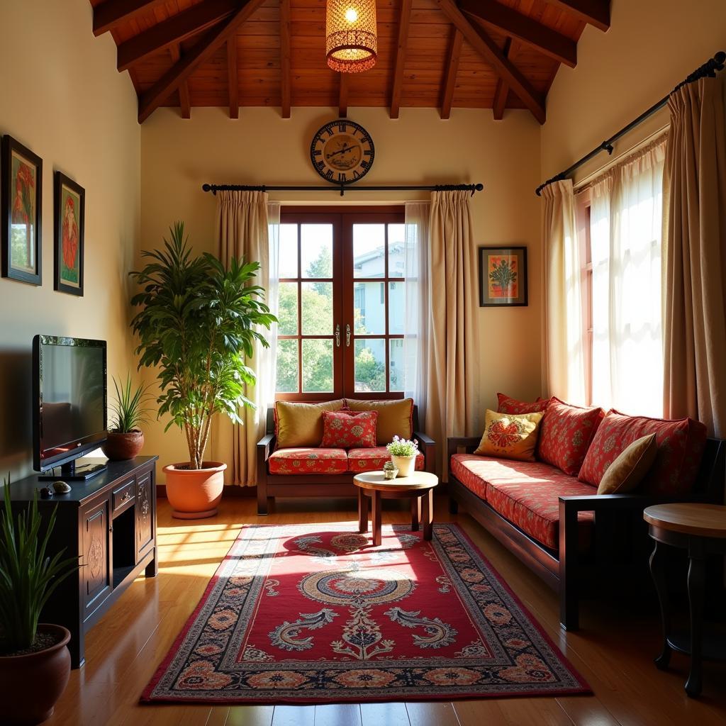 Cozy and inviting interior of Aiza Homestay