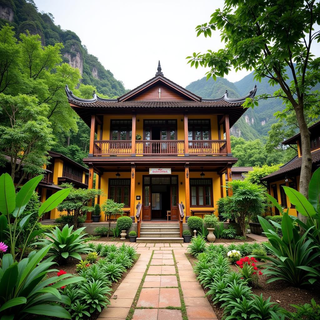 Traditional Vietnamese Home on Cat Ba Island