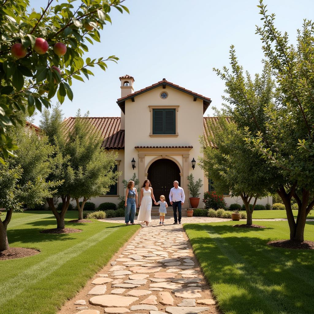 Apple farm homestay in the Spanish countryside