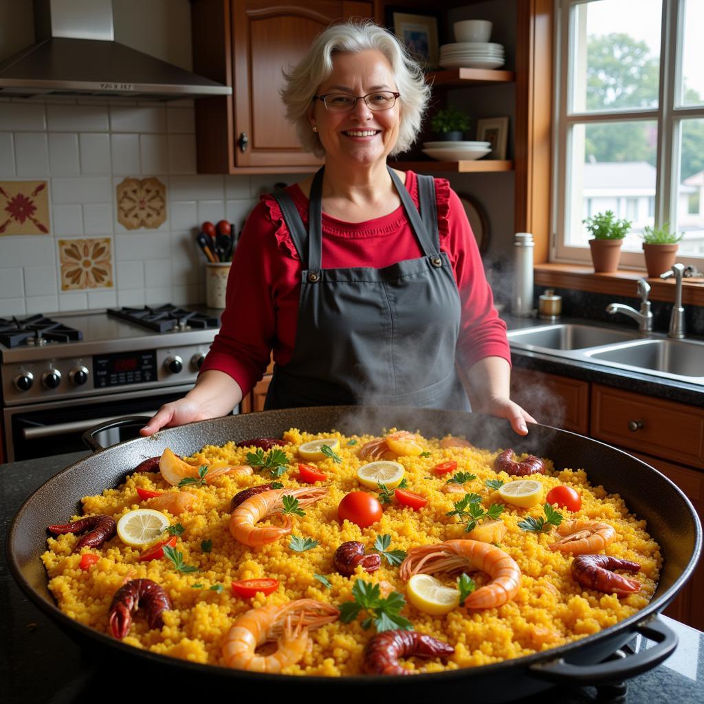 Auntie Florence's Delicious Paella