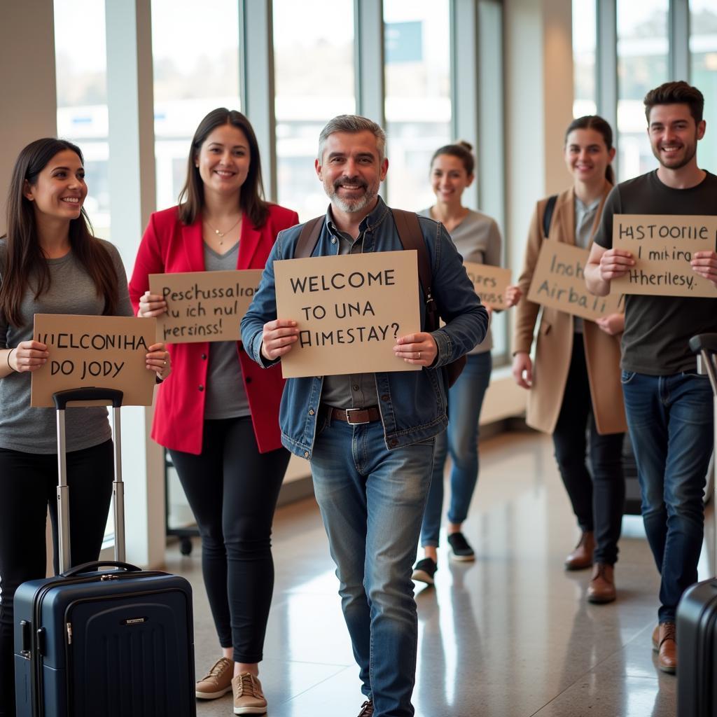 Australian homestay families welcoming international students