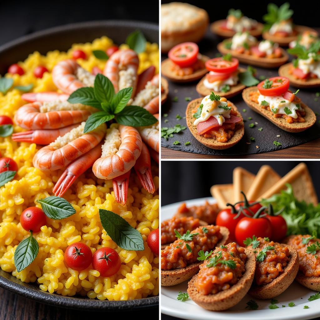 Authentic Spanish Cuisine: Paella and Tapas