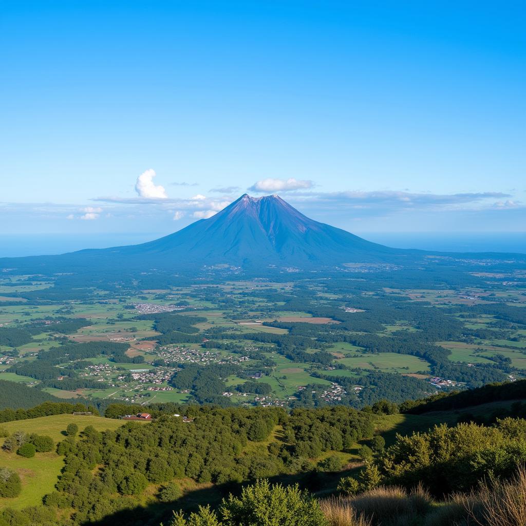 Volcano View from Bajawa Homestay