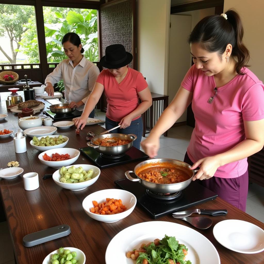 Balinese Cooking Class at Dimpil Homestay