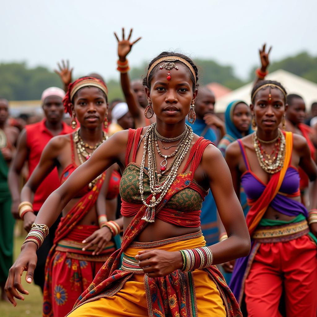 Tharu Cultural Dance in Barauli