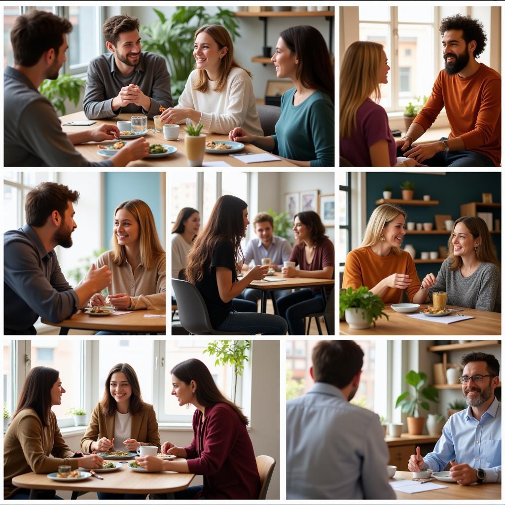 A collage showing the various benefits of hosting international students: cultural exchange, personal growth, making new friends, and contributing to the community.