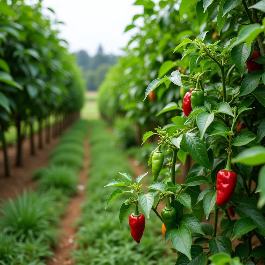 Black Pepper Plantation near Chikmagalur