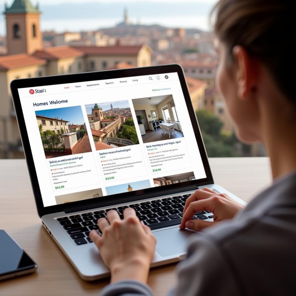 Booking a Spanish Homestay Online