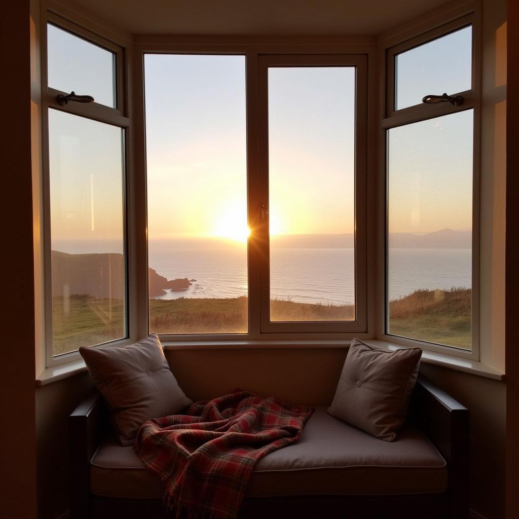 Coastal View from a Bray Homestay