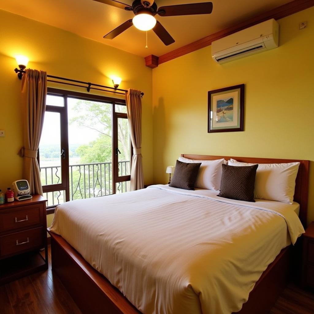 Comfortable room at Brindavan Homestay Thubarahalli