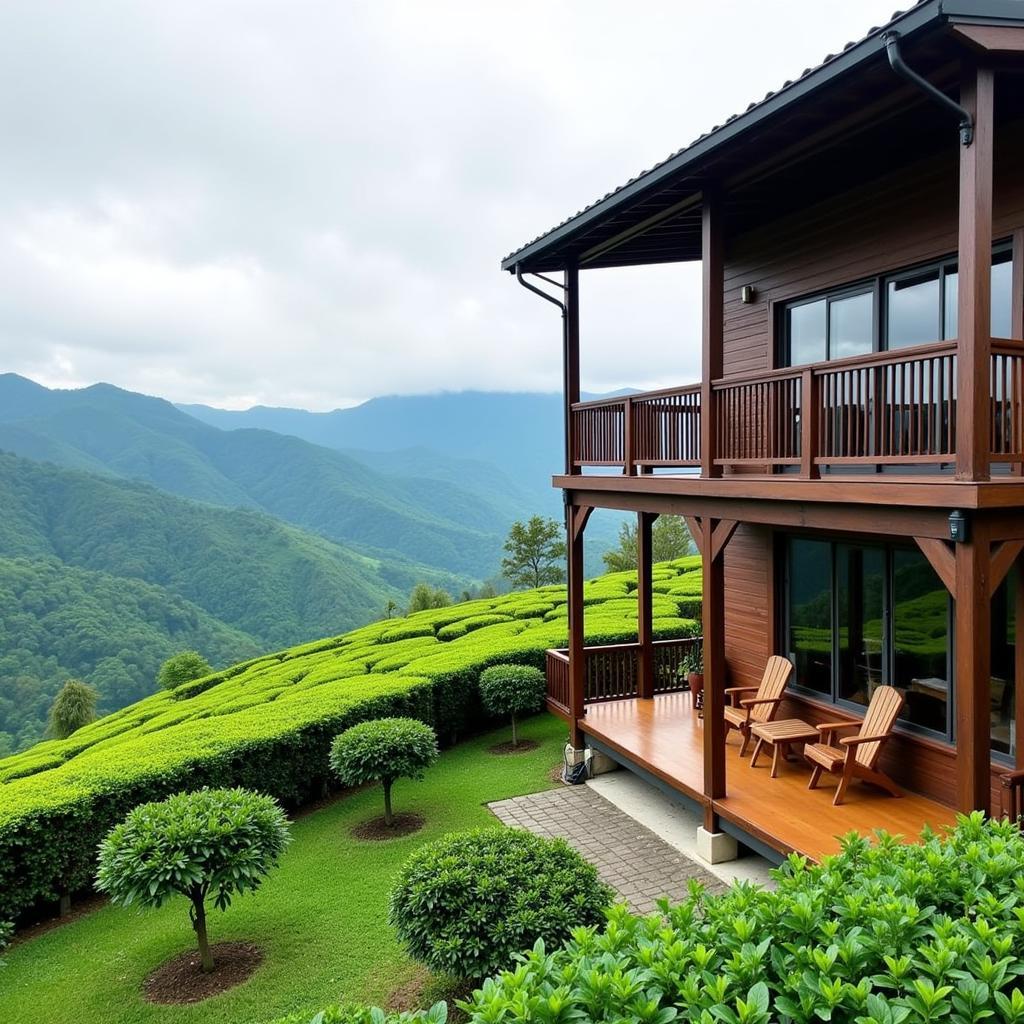 Spacious 5-room homestay in Cameron Highlands with stunning mountain views.